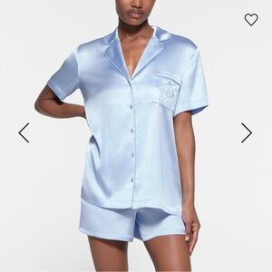 SKIMS Hotel Shine Sleep Short Set